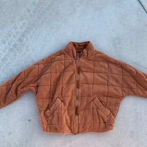Free People Dolman Quilted Jacket